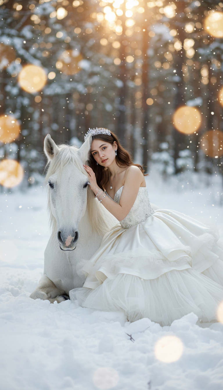 Зимняя сказка под тихим солнцем