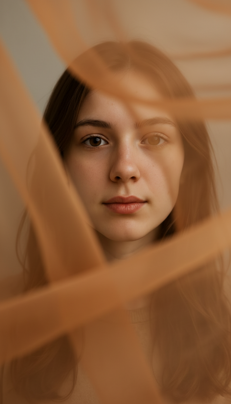 Портрет behind the curtain