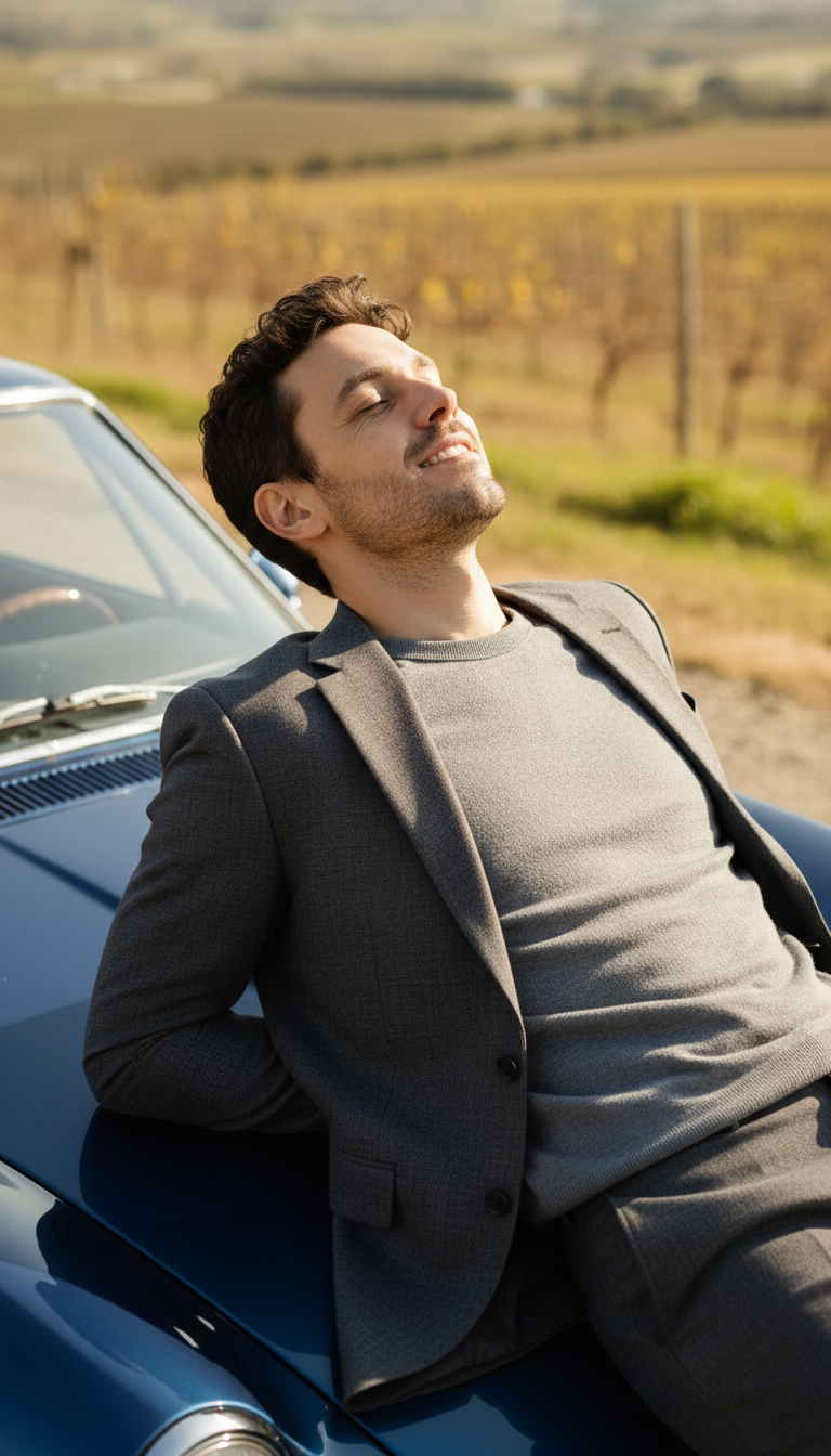 Тепло ветра на закрытых глазах