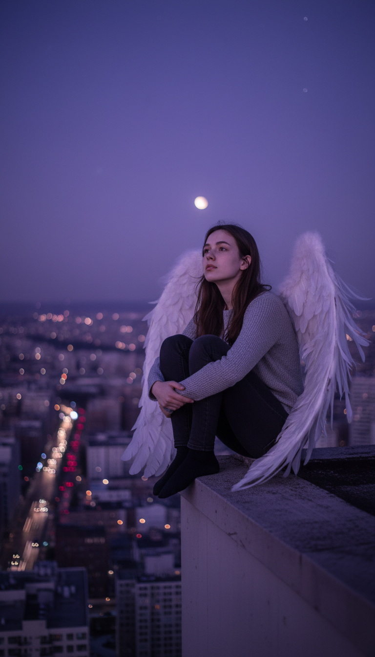 Над городом, где дышат крылья (1 Фото)