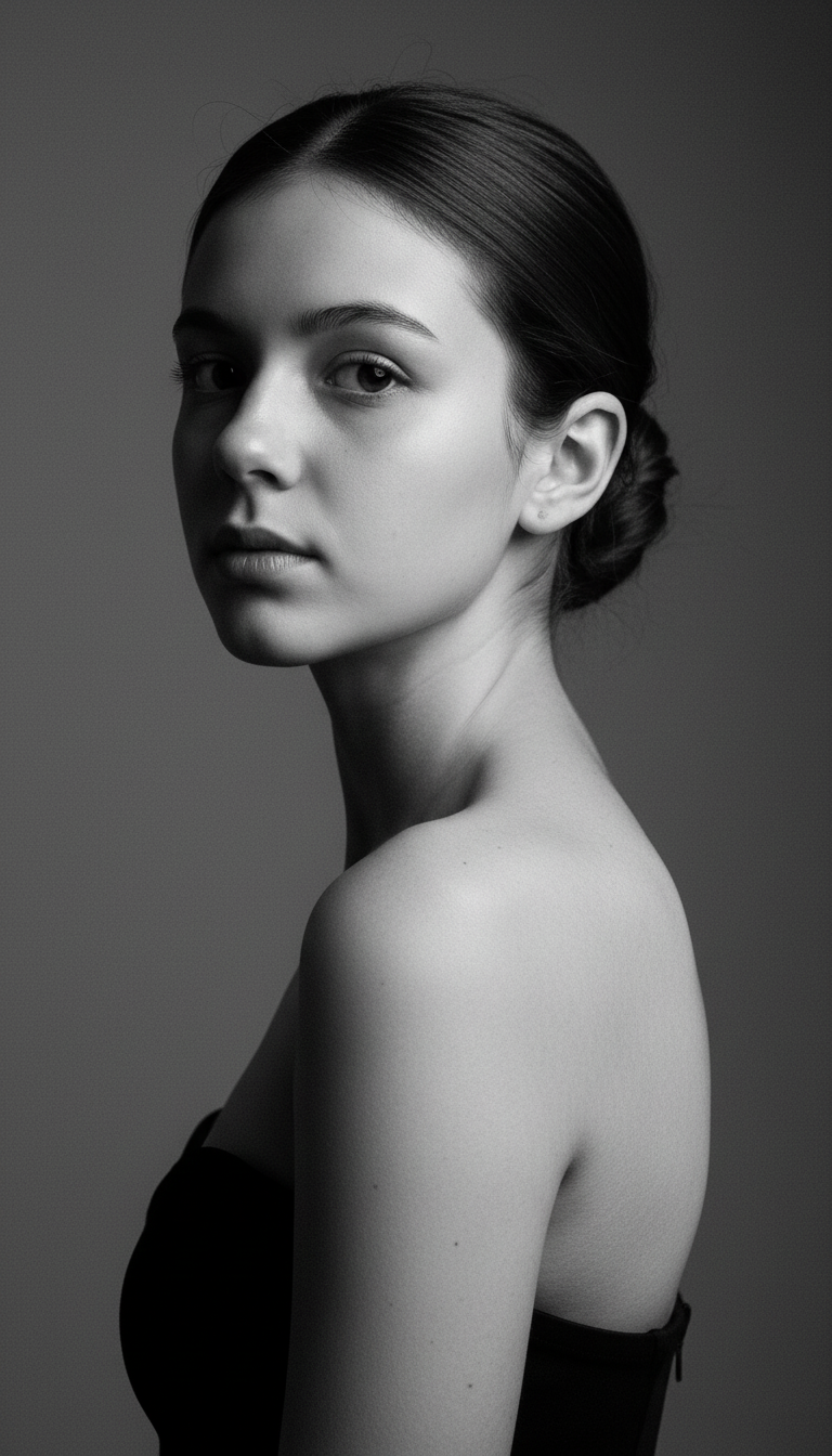 Монохромный Портрет: Призма Идентичности