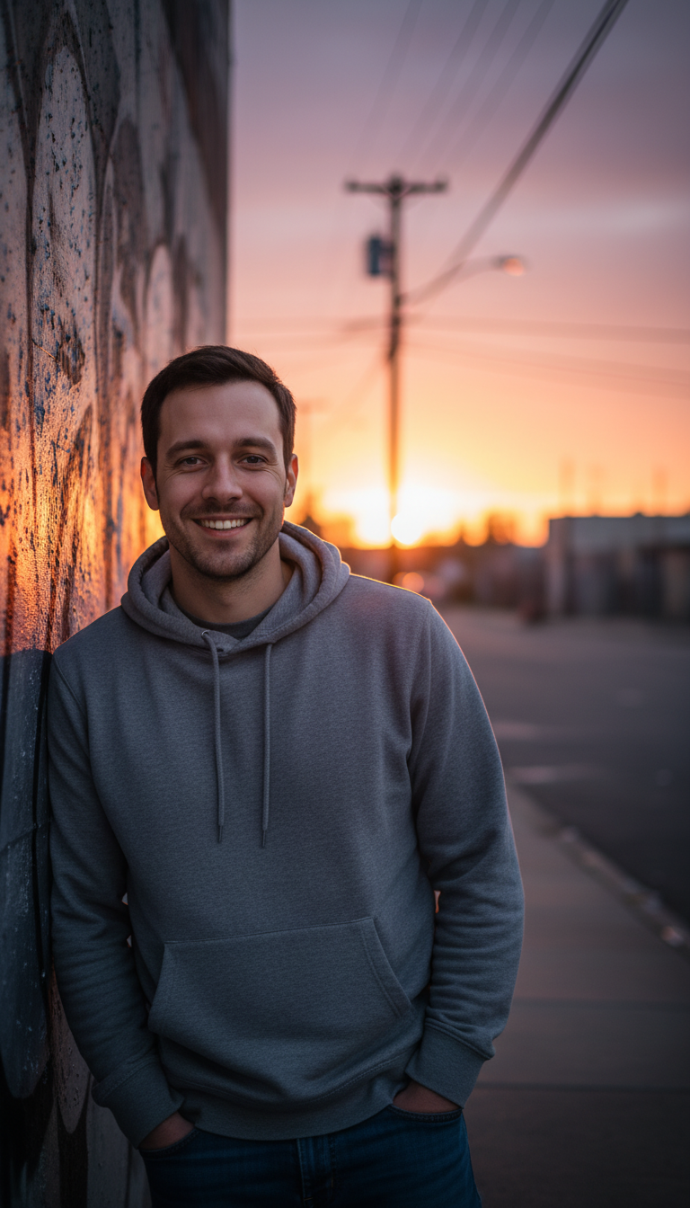 LA Sunrise (стрит-портрет)